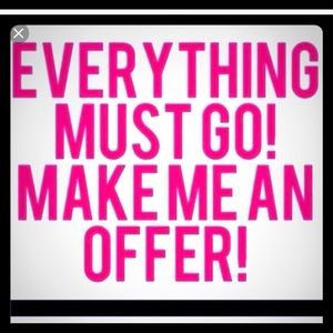 Everything must go by this Friday the 26th